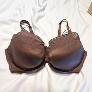 Sexy Ashley Graham Plus Size Padded Underwire Bra Size 48G in Chocolate Brown